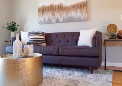 Family Room of a Staged Home at 1035 Johnson Avenue, San Jose, CA