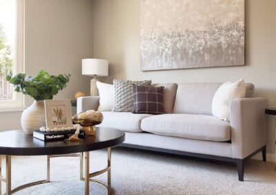 Family Room from a Staged Home at 1035 Johnson Avenue, San Jose, CA